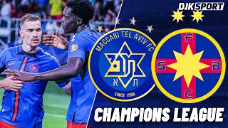 🔴 MACCABI TEL AVIV  FCSB 01  CALIFICARI UEFA CHAMPIONS LEAGUE  LIVE FCSB 2024 [upl. by Ruthven]