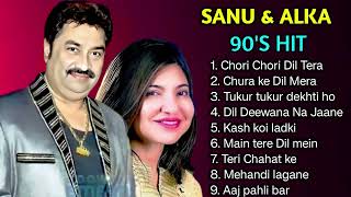 Kumar Sanu ❤️ Alka Yagnik  Evergreen Golden Hit  Kumar Sanu Alka Yagnik Romantic songs [upl. by Kcod]