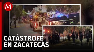 Explosión en la Feria Nacional de Zacatecas 14 Heridos y Fuerte Operativo de Seguridad [upl. by Simaj]