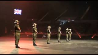 British Gurkha Army khukuri Dance in US Virginia [upl. by Aela]