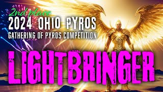 EPIC Pyromusical Fireworks Display  “Lightbringer” 2nd Place  2024 Ohio Gathering of Pyros [upl. by Olrak114]