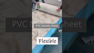 Flexible PVC Marble Sheet for home decoration marble homedecor decoration [upl. by Neela]