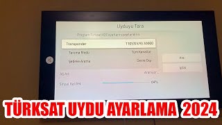 TÜRKSAT 4A OTOMATİK UYDU AYARLAMA 2024 [upl. by Jonas]