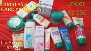 Himalaya Skin Care Products Under 250 l My Favorite Himalaya Products l Tiny Makeup Update [upl. by Aihsoek]