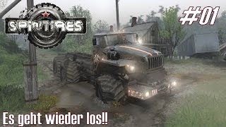 SpinTires ★ Es geht wieder los ★ 01 OffroadSimulator DeutschHD [upl. by Naitsihc]