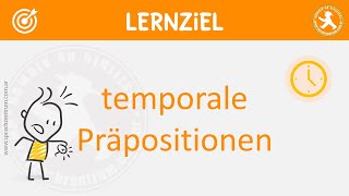 A12 temporale Präpositionen vor nach in und für  Übungen [upl. by Catto]