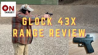 Glock 43X MOS Range Review [upl. by Micah]