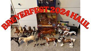 BREYERFEST 2024 HAUL [upl. by Adlig579]