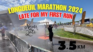 Longueuil Marathon 2024  First run in Canada 🇨🇦 didn’t go as planned [upl. by Baryram]