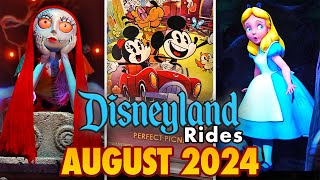 Disneyland Rides  August 2024 POVs 4K 60FPS [upl. by Aissat390]