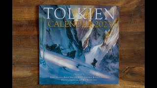 Hobbit News Tolkien Calendar 2023 Unboxing [upl. by Isabella683]