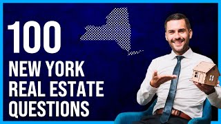 New York Real Estate Exam 2023 100 Questions with Explained Answers [upl. by Epp]