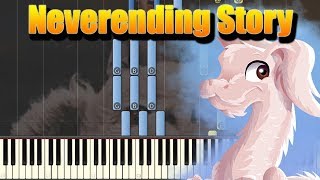 Neverending Story Theme  Stranger Things 3 Piano Tutorial [upl. by Lladnar618]