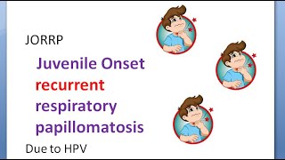 ENT 360 RRP Juvenile Recurrent Respiratory Papillomatosis JORRP Neoplasm Benign Larynx adult HPV [upl. by Nnyluqcaj]