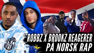 ROBBZ x BROOKZ REAGERER PÅ NORSK RAP  YLTV [upl. by Oderfigis97]