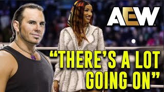 Matt Hardy on Mercedes Monés AEW Debut Getting Overshadowed [upl. by Nynnahs]