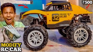 New Modified RC Monster Car Unboxing amp Testing  Toy Unbox Wala Ali [upl. by Raine]