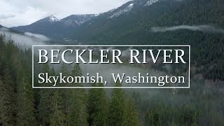 Beckler River Skykomish WA from the air and ground [upl. by Agnes]