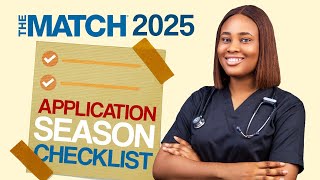 Everything You Need for The MATCH Application  Match 2025 [upl. by Materse860]