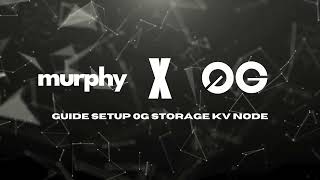 Guide 7 Guide setup 0G Storage KV Node [upl. by Niamart]