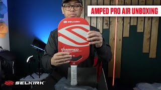 FIRST LOOK At The New Selkirk AMPED Pro Air Pickleball Paddle ┃ AMPED Pro Air Unboxing [upl. by Aura948]