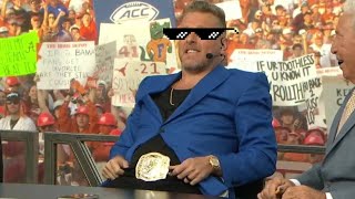 Pat McAfee College Game Day Funny Moments Compilation [upl. by Annwahsal]