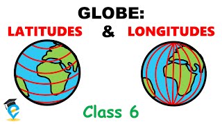 GLOBE LATITUDES AND LONGITUDES  Class 6 Geography NCERT Chapter 2  THE EARTH OUR HABITAT [upl. by Artenak]