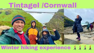 Tintagel  Cornwall  Hiking adventure  winter experience Family vlog18112024🇬🇧 4K [upl. by Etnecniv]