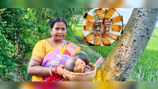 Traditional recipe poda pitha with khoa khir [upl. by Girand88]