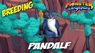 Monster Legends  How To Get Pandalf [upl. by Ellenet]