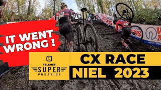 2023 SUPERPRESTIGE CYCLOCROSS NIEL 🇧🇪 U17  GoPro hero 12 BIKE FOOTAGE  4K 60 fps [upl. by Adanama]