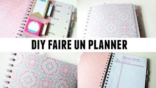 DIY faire un planner [upl. by Ahsemad]