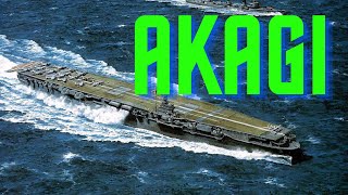 The Akagi Japans Key Aircraft Carrier in World War II [upl. by Ethan]