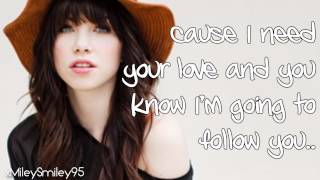 Carly Rae Jepsen  Curiosity with lyrics [upl. by Hapte]