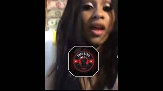 Cardi b listening to alkaline hit song champion boy 🎭 [upl. by Flor]