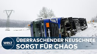 WINTERCOMEBACK ÜBERRASCHT ÖSTERREICH quotSchneefall den ganzen Tagquot – Häuser und Autos eingeschneit [upl. by Aimit888]