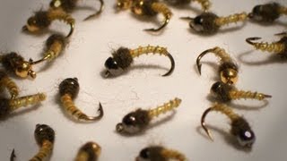 Killer Midge Pupa  Fly Tying Lesson Video Tutorial by Curtis Fry [upl. by Ausoj]