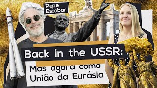 ENG SUBS Pepe Escobar Maravilhas da Ásia Central e a Grande Parceria Eurasiática  Yuliana Titaeva [upl. by Nol]