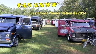 CUSTOM VAN SHOW at East Coast Vanner Nationals 2024 [upl. by Turro]