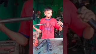 Usman King bike shocker repairing YouTube [upl. by Acinomaj]