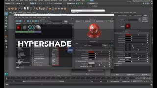 HYPERSHADE MAYA 2025 [upl. by Sherborne617]