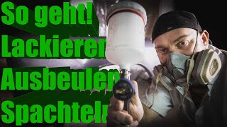 Lackieren und Vorarbeit richtig lernen [upl. by Octavus]