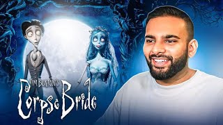 FIRST TIME WATCHING THE CORPSE BRIDE 2005 MOVIE REACTION [upl. by Enidan]