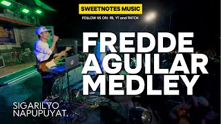 Freddie Aguilar Medley Fast  Sweetnotes Live  San Roque Koronadal [upl. by Aicirtal]