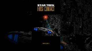 Borg Attack  Ship Scenes  STAR TREK FIRST CONTACT  1996 startrekfirstcontact startrek shorts [upl. by Nolava]