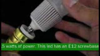 LED Candle Dimmable 35 Watt E12 Bulb [upl. by Upton611]