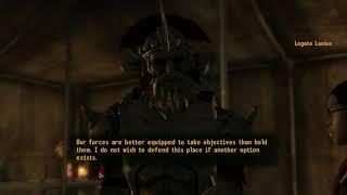 Fallout new Vegas meeting legate Lanius for the first time [upl. by Gilus]