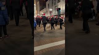 Central Hugh School Marching Band at the Christmas Parade 2024 [upl. by Eetnahs637]