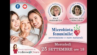 Microbiota femminile prevenzione e cure naturali [upl. by Airotcivairam]