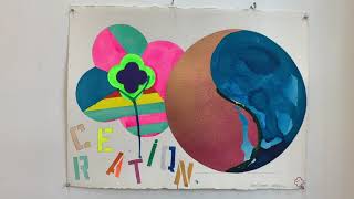 Max Gimblett—A Short Studio Visit [upl. by Lilllie596]